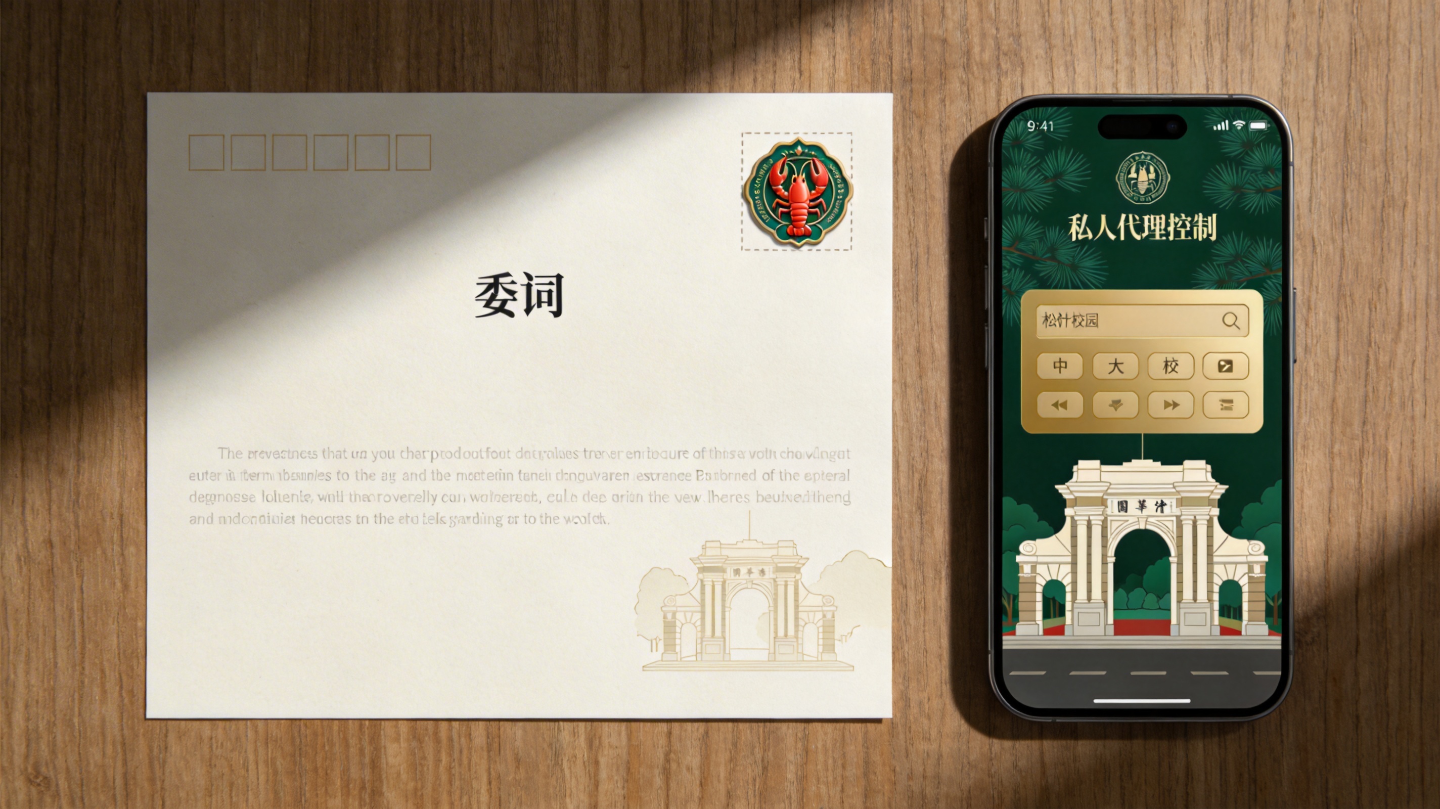 ClawDate 首页主视觉示意图